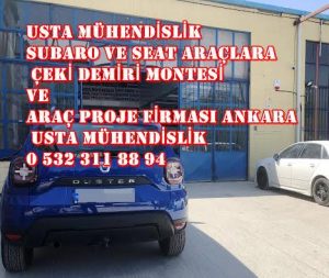 DACİA DUSTER ÇEKİ DEMİRİ TAKMA MONTAJI VE ARAÇ PROJE FİRMASI USTA MÜHENDİSLİK 05323118894